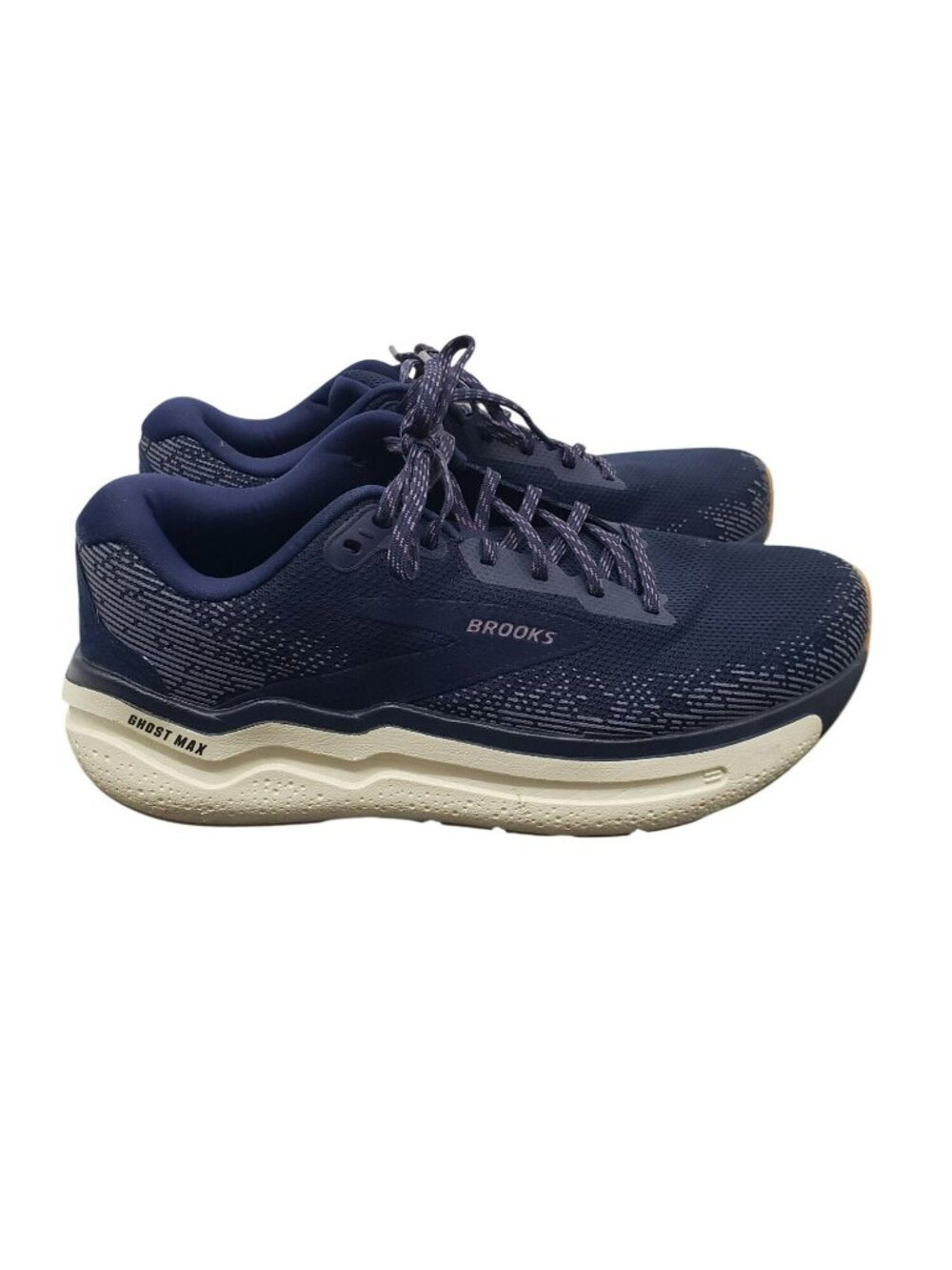 Brooks Ghost Max 2 Navy Blue Sneakers Womens 9.5